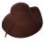 Ladies Wool Wide Brim Hat  